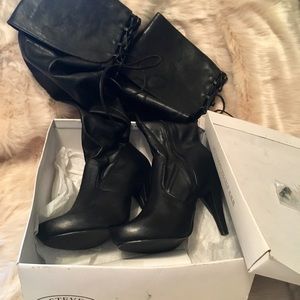 New in box women’s thigh high boots